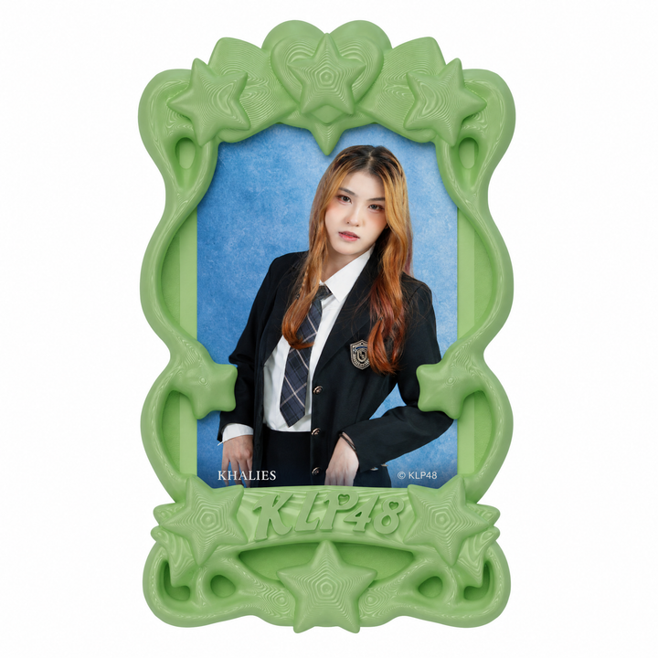 [CDH x KLP48] 3D Photocard Holder + Lanyard + 1 Signed Photocard