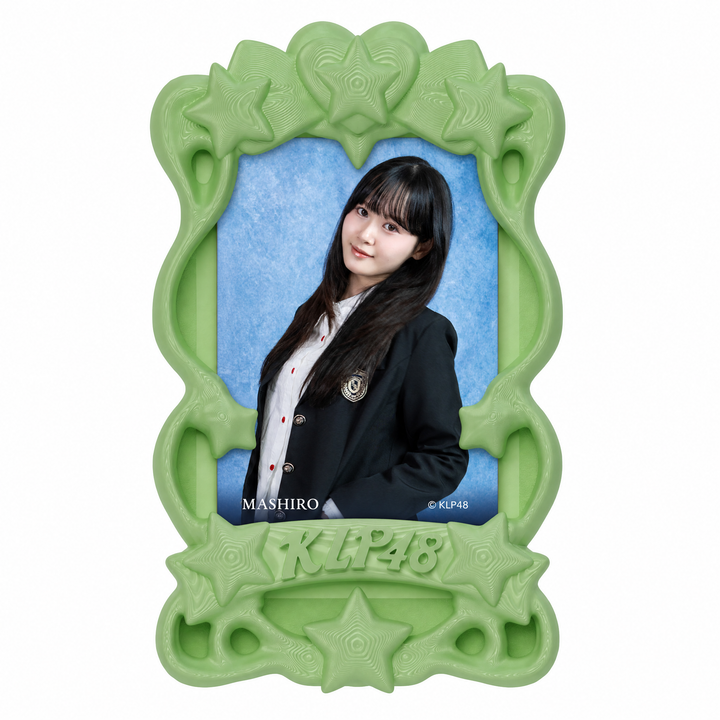 [CDH x KLP48] 3D Photocard Holder + Lanyard + 1 Signed Photocard