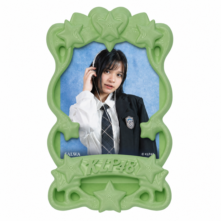 [CDH x KLP48] 3D Photocard Holder + Lanyard + 1 Signed Photocard