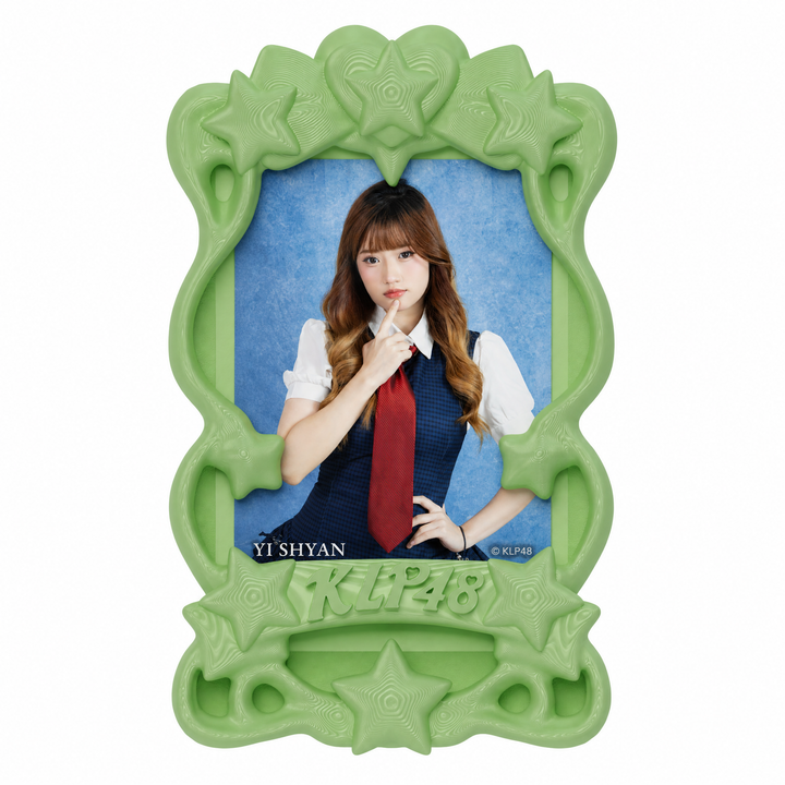 [CDH x KLP48] 3D Photocard Holder + Lanyard + 1 Signed Photocard
