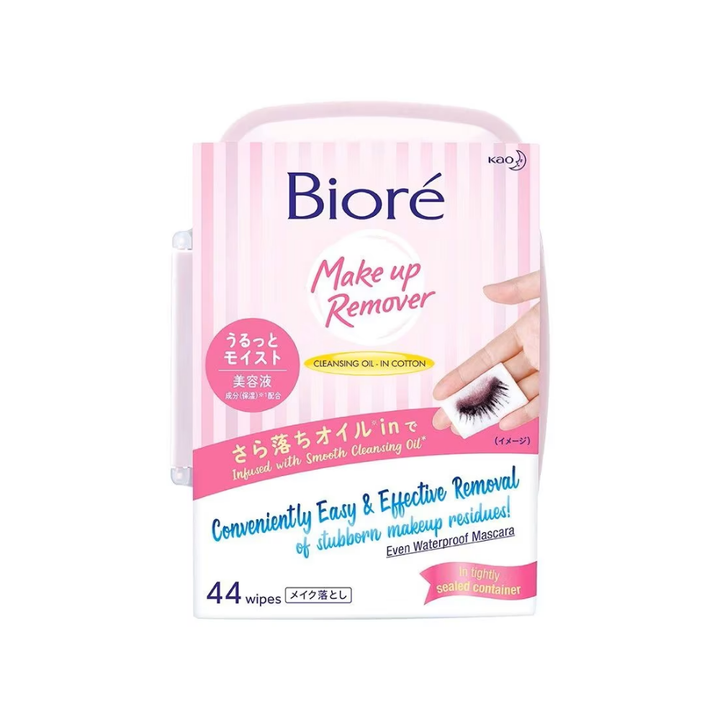 BIORÉ Makeup Remover Wipes Moisture 44s | Isetan KL Online Store