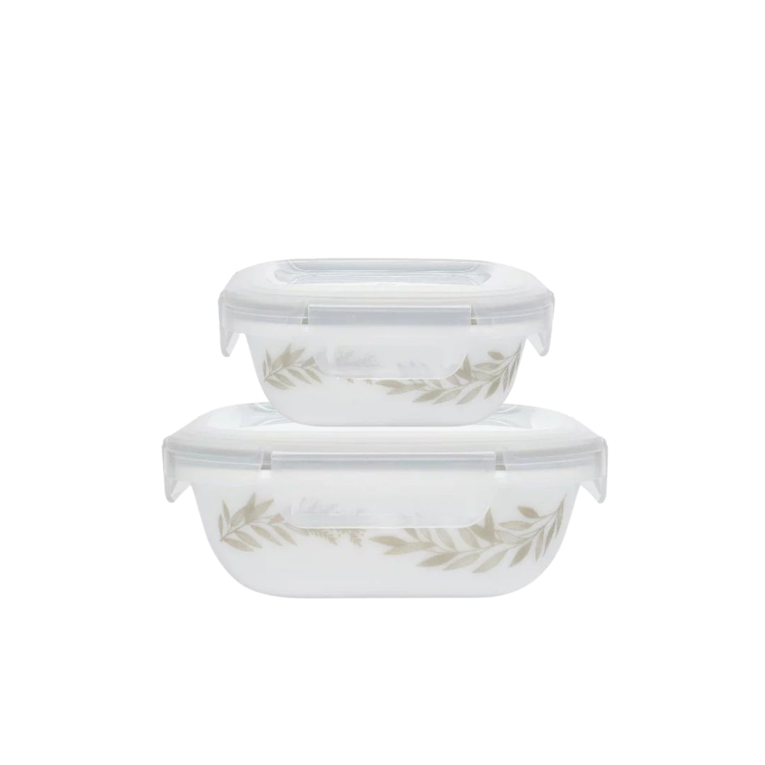 Coordinates Storage 2pcs Set (Just White / Silver Crown)
