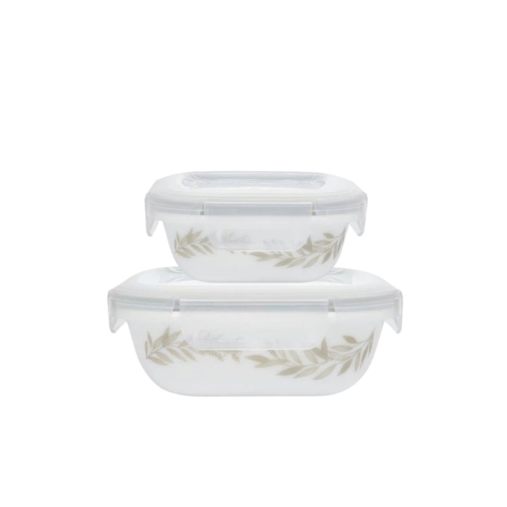 Coordinates Storage 2pcs Set (Just White / Silver Crown)