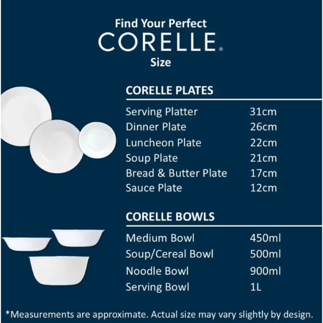 Essential 16pcs Dinner Set - Lime Tree