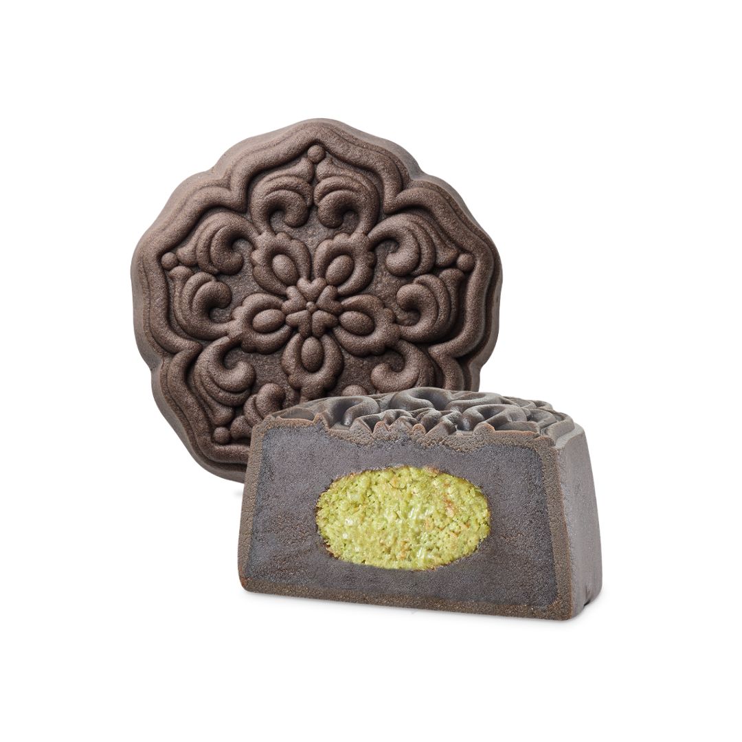 Yi Jia Double Layer Mooncake single piece