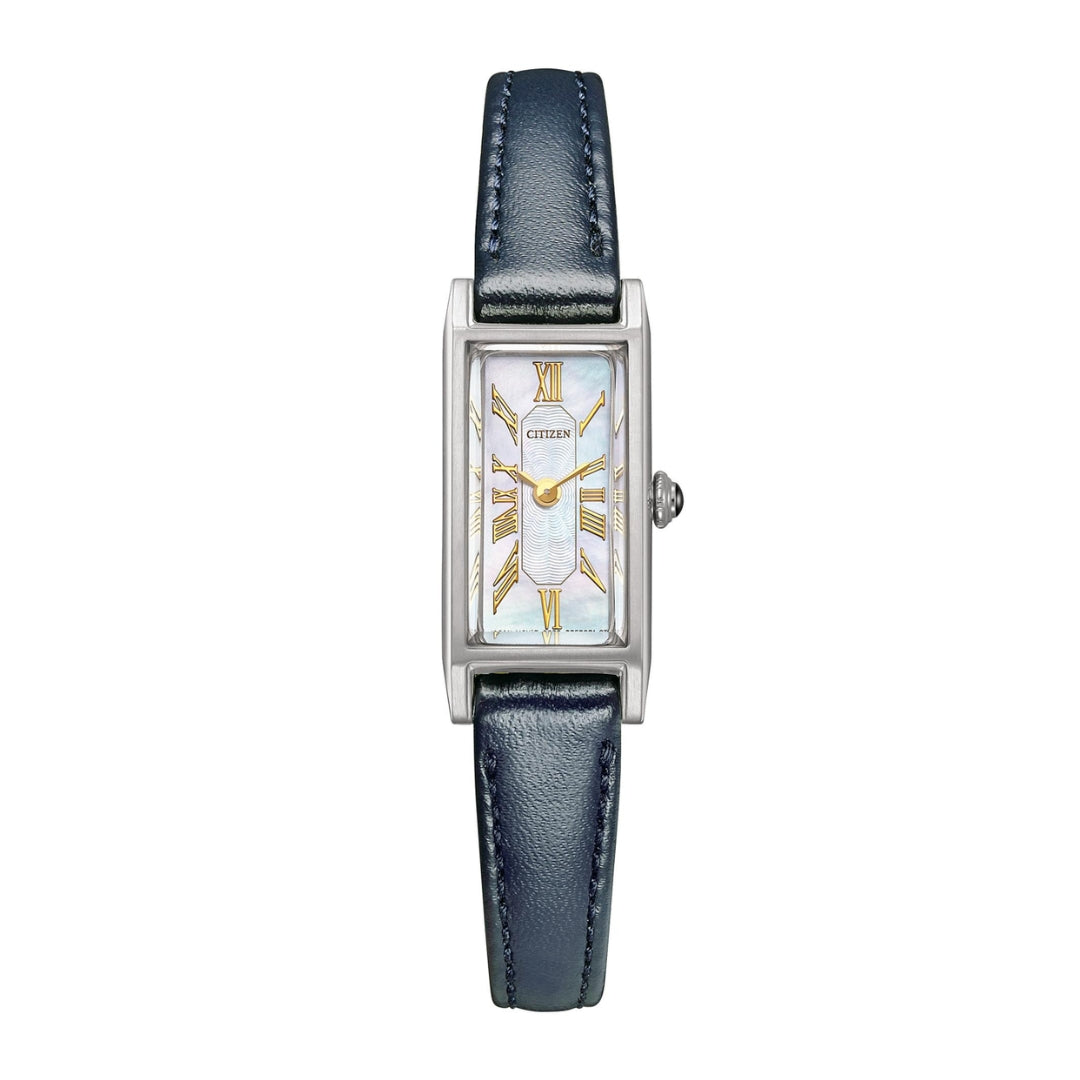 EG7040-740 Eco-Drive Solar Ladies Watch - White Butterfly Shell