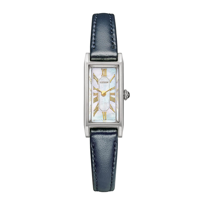 EG7040-740 Eco-Drive Solar Ladies Watch - White Butterfly Shell