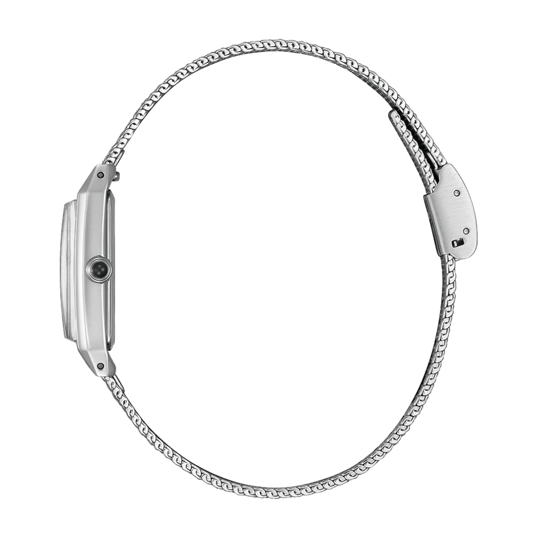 EG7040-740 Eco-Drive Solar Ladies Watch - White Butterfly Shell