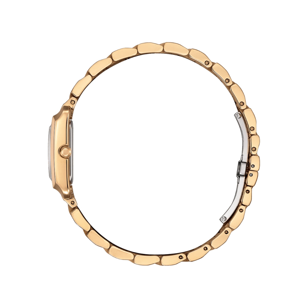EW5603-89Y Eco-Drive L Square Ladies Watch - Mother of Pearl