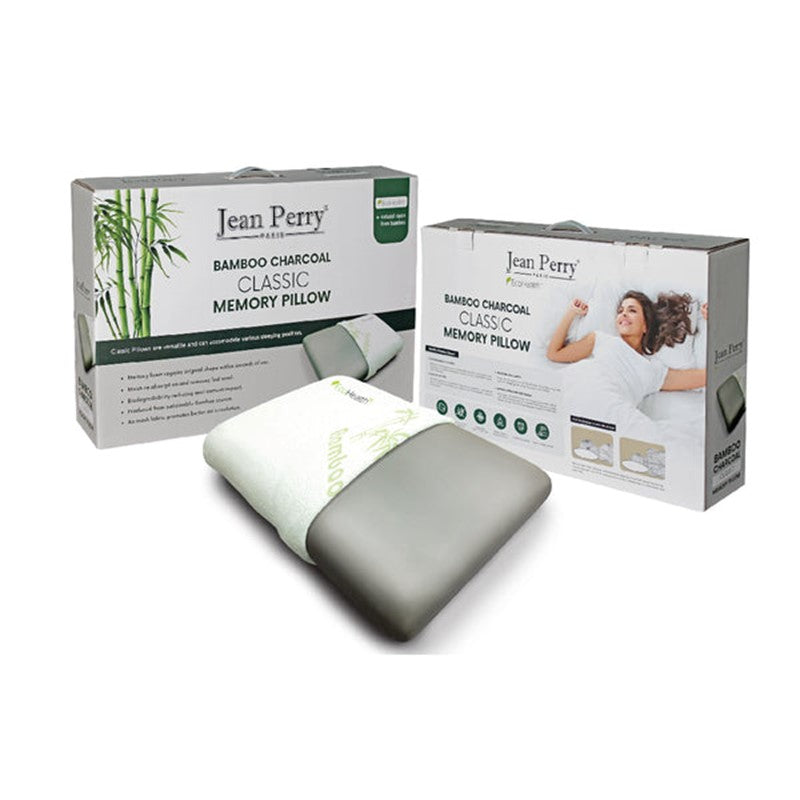 Ecohealth Bamboo Charcoal Classic Memory Pillow