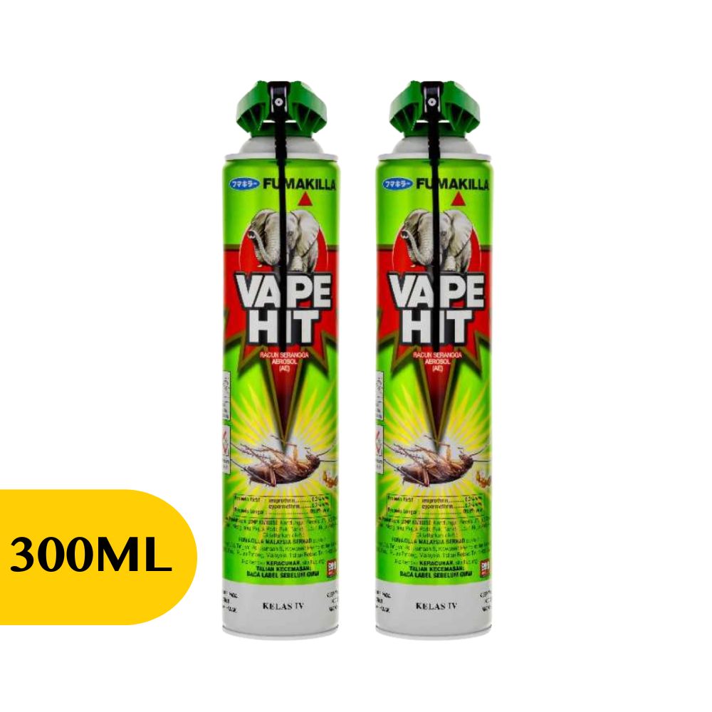 [Bundle of 2] Insecticide Vape Hit 300ml