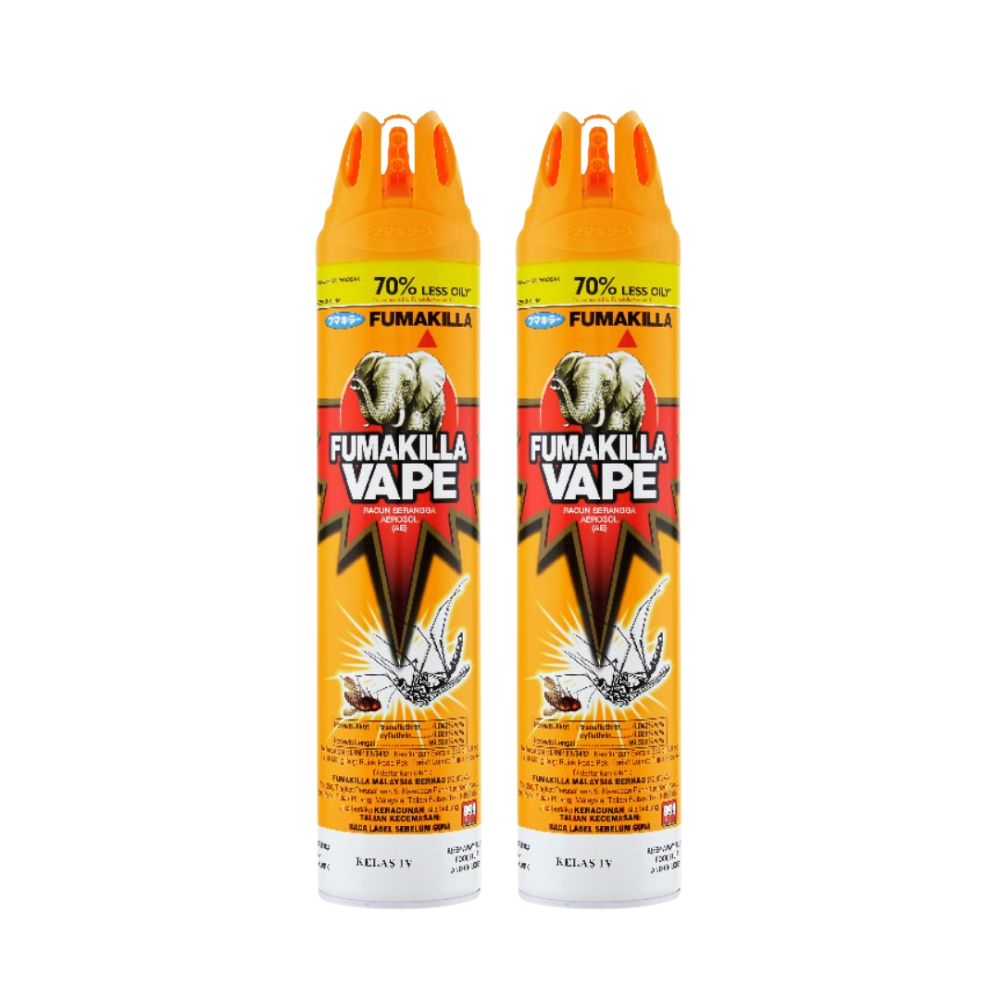 [Bundle of 2] Mosquito Vape Aerosol 600ml