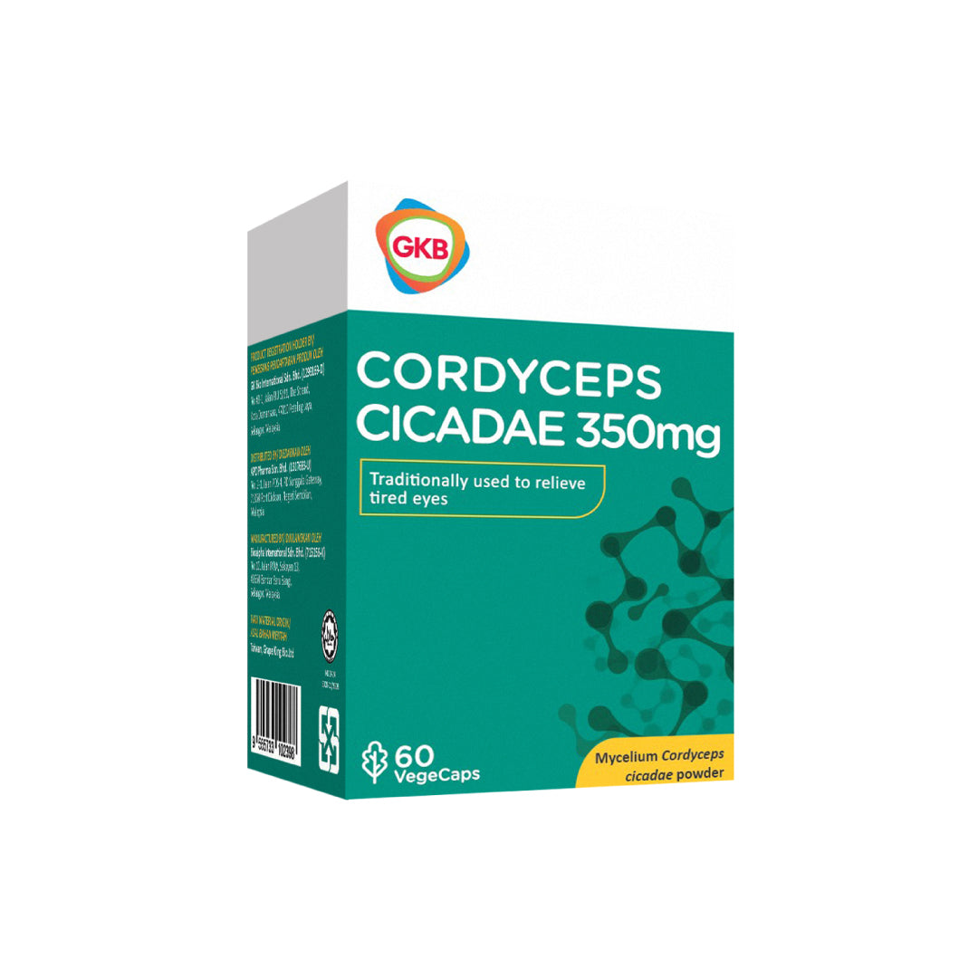 GKB Cordyceps Cicade 350Mg 60S