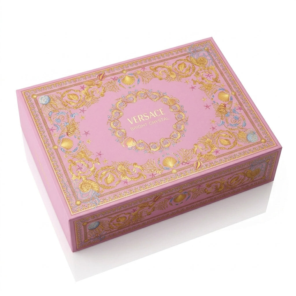 Gift Set : Versace Bright Crystal 90ml- LIMITED EDITION