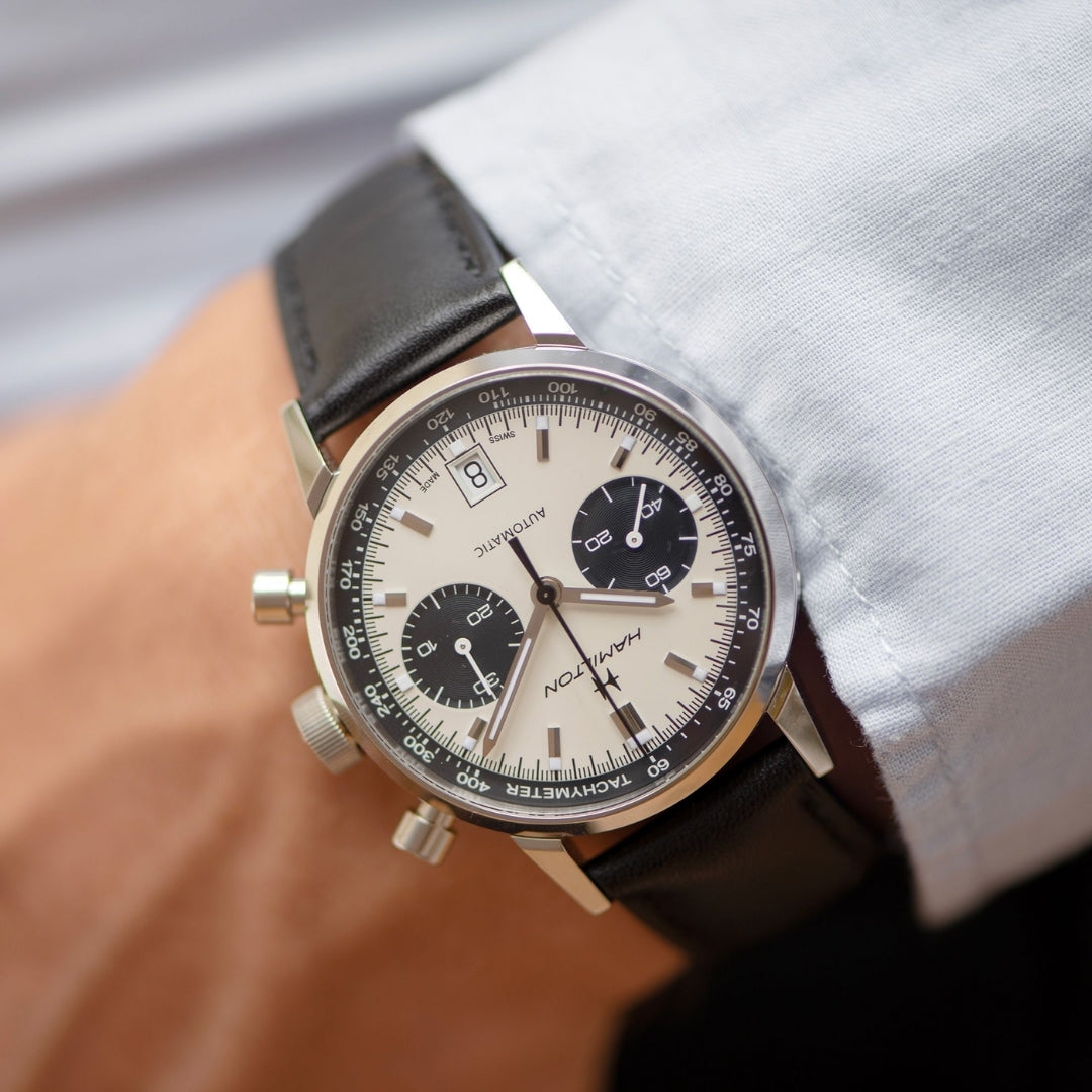American Classic Intra-Matic Auto Chrono - White