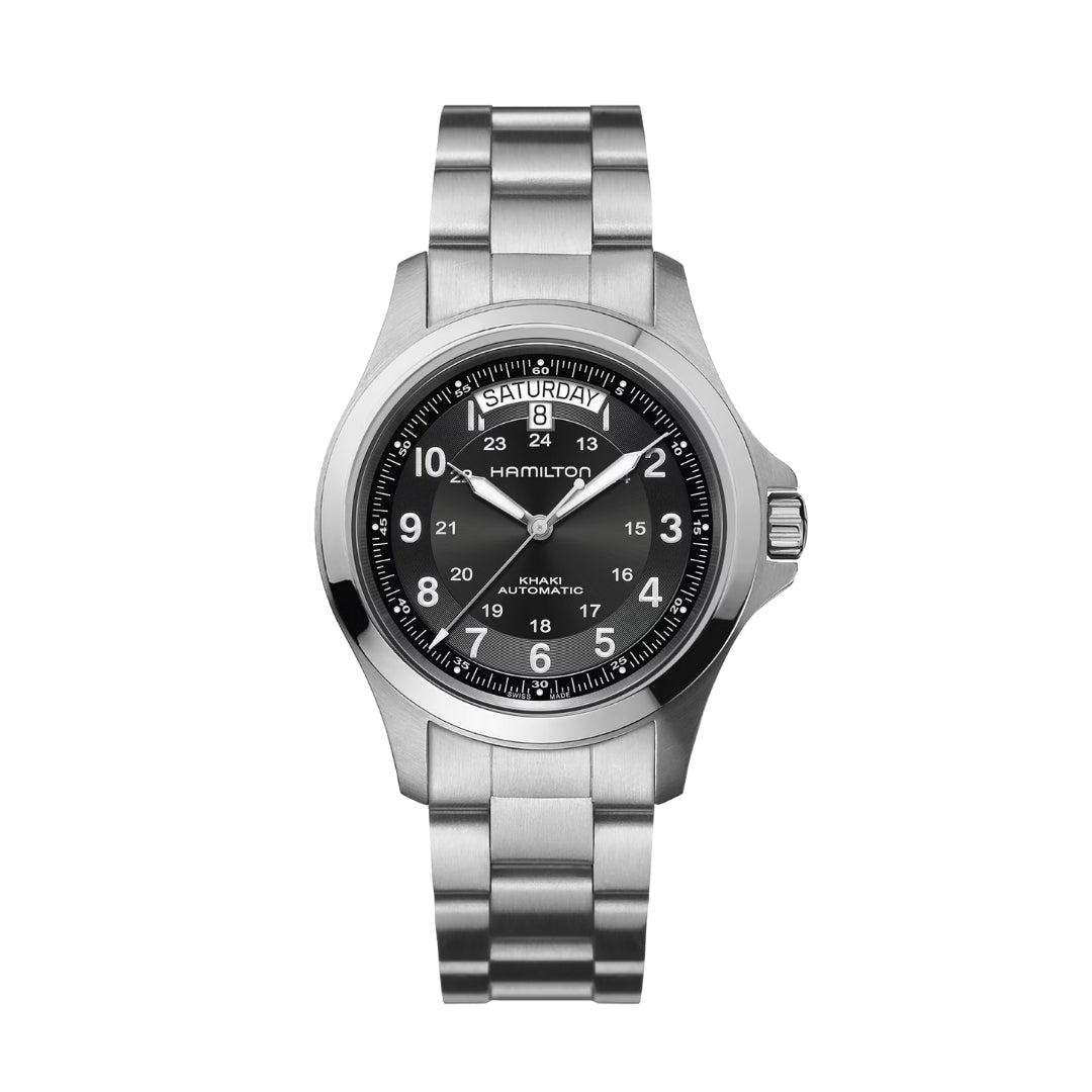 Khaki Field King Auto - Black