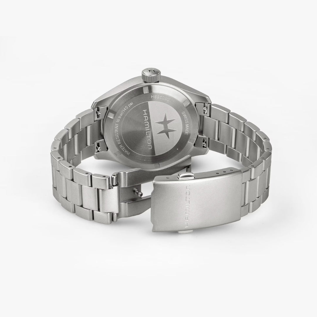 Khaki Field Mechanical Power Reserve - Black
