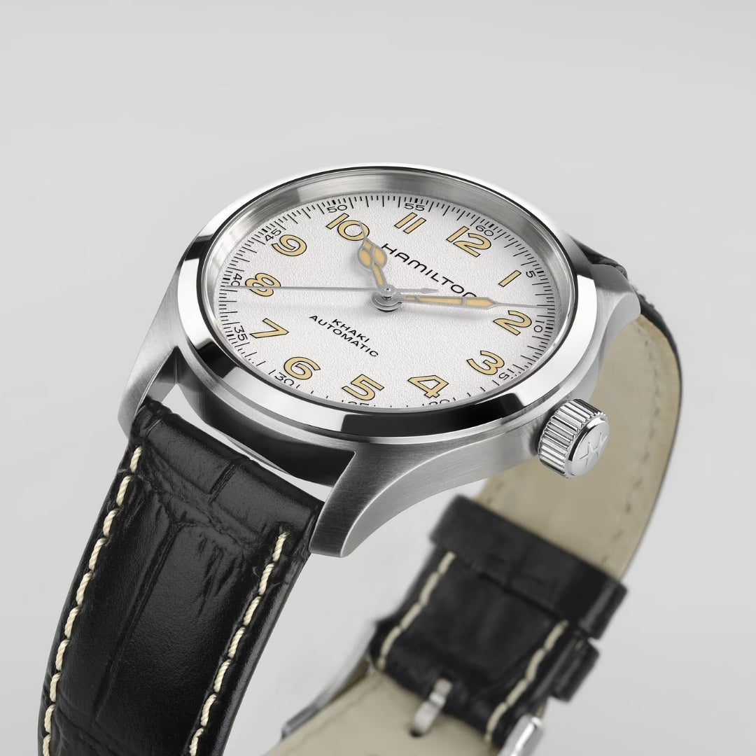 Khaki Field Murph 38mm - White