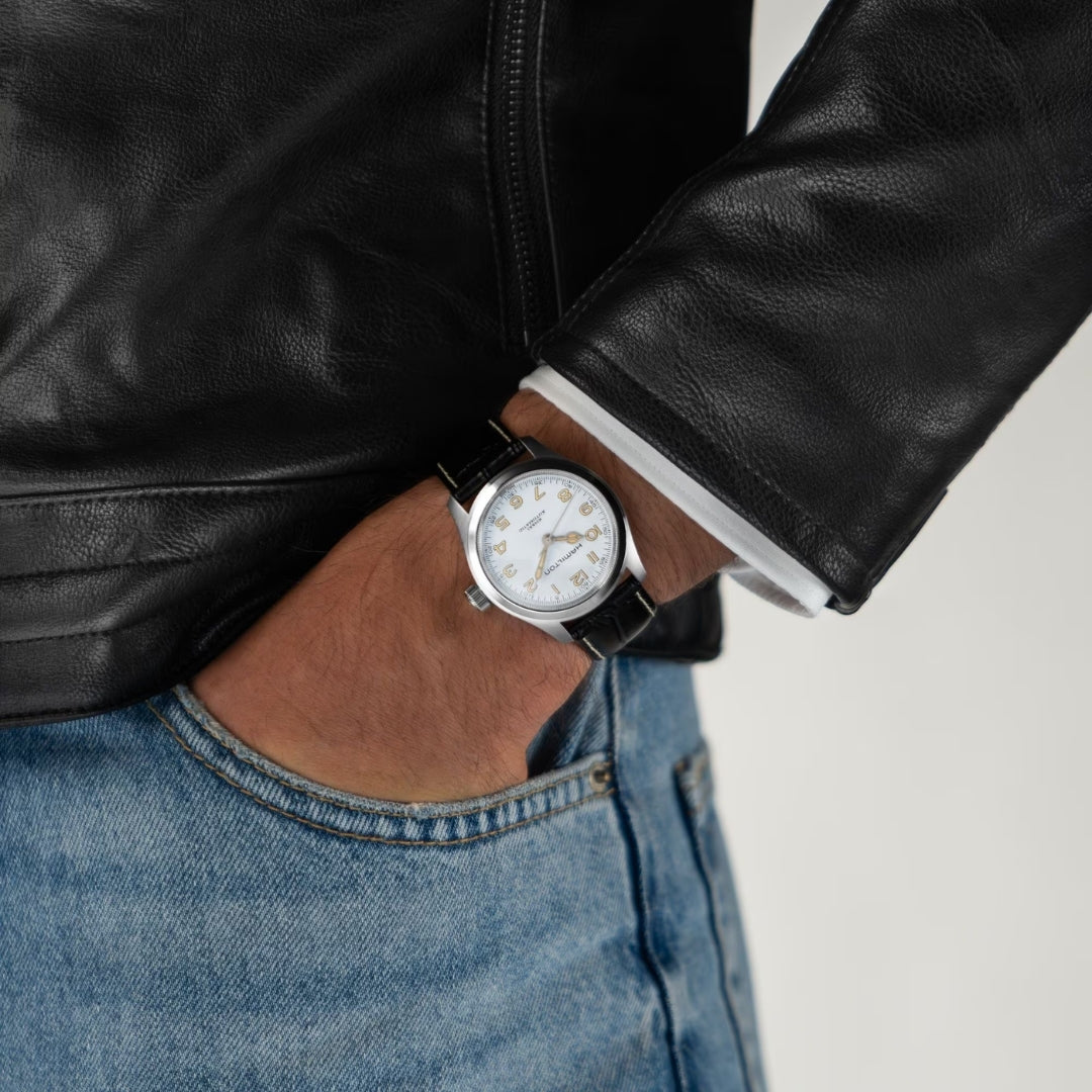 Khaki Field Murph 38mm - White