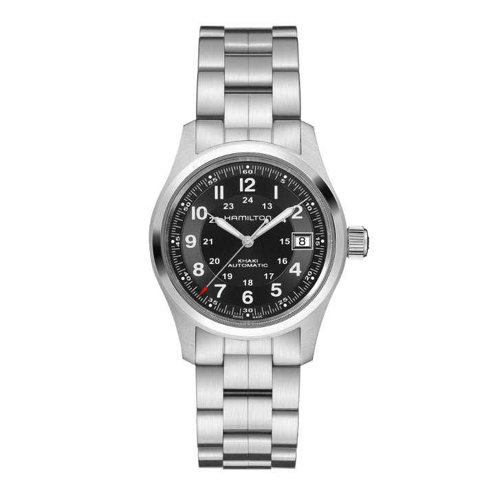 Khaki Field Auto 38mm - Black