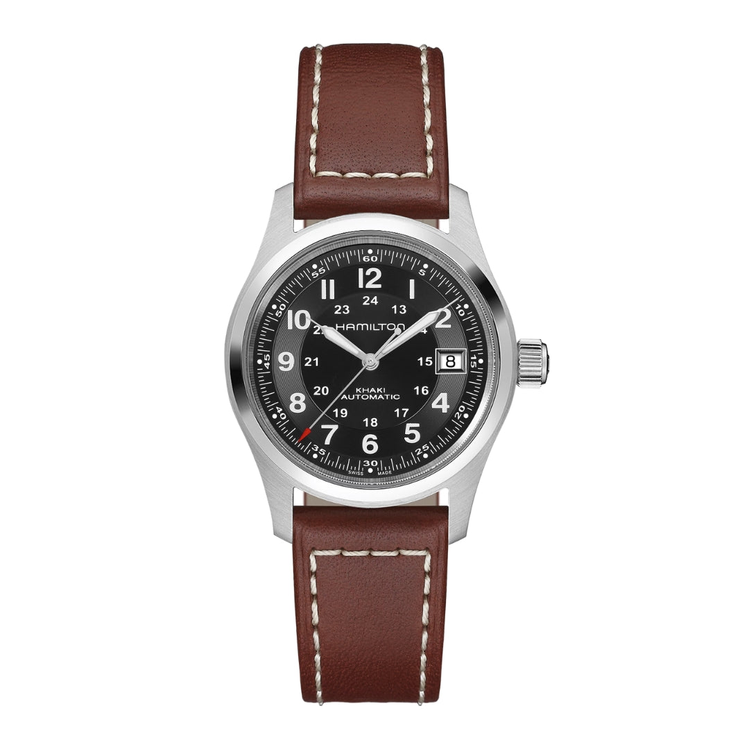 Khaki Field Auto 38mm - Black