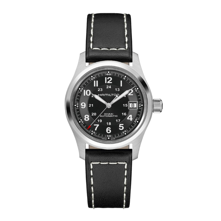 Khaki Field Auto 38mm - Black