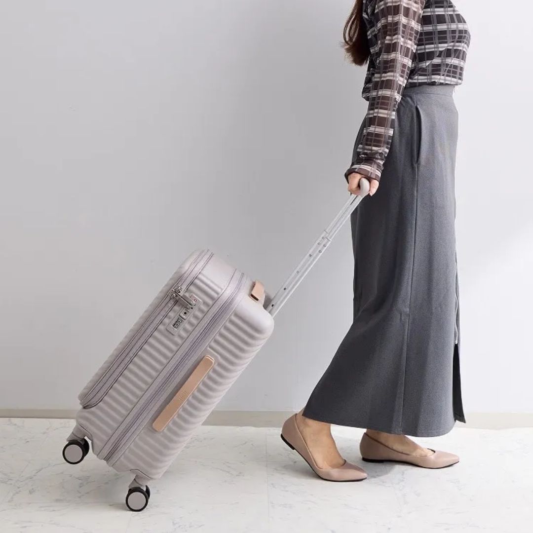 HaNT Coconto Carry-on Suitcase, Front Opening, 36/44L 3kg
