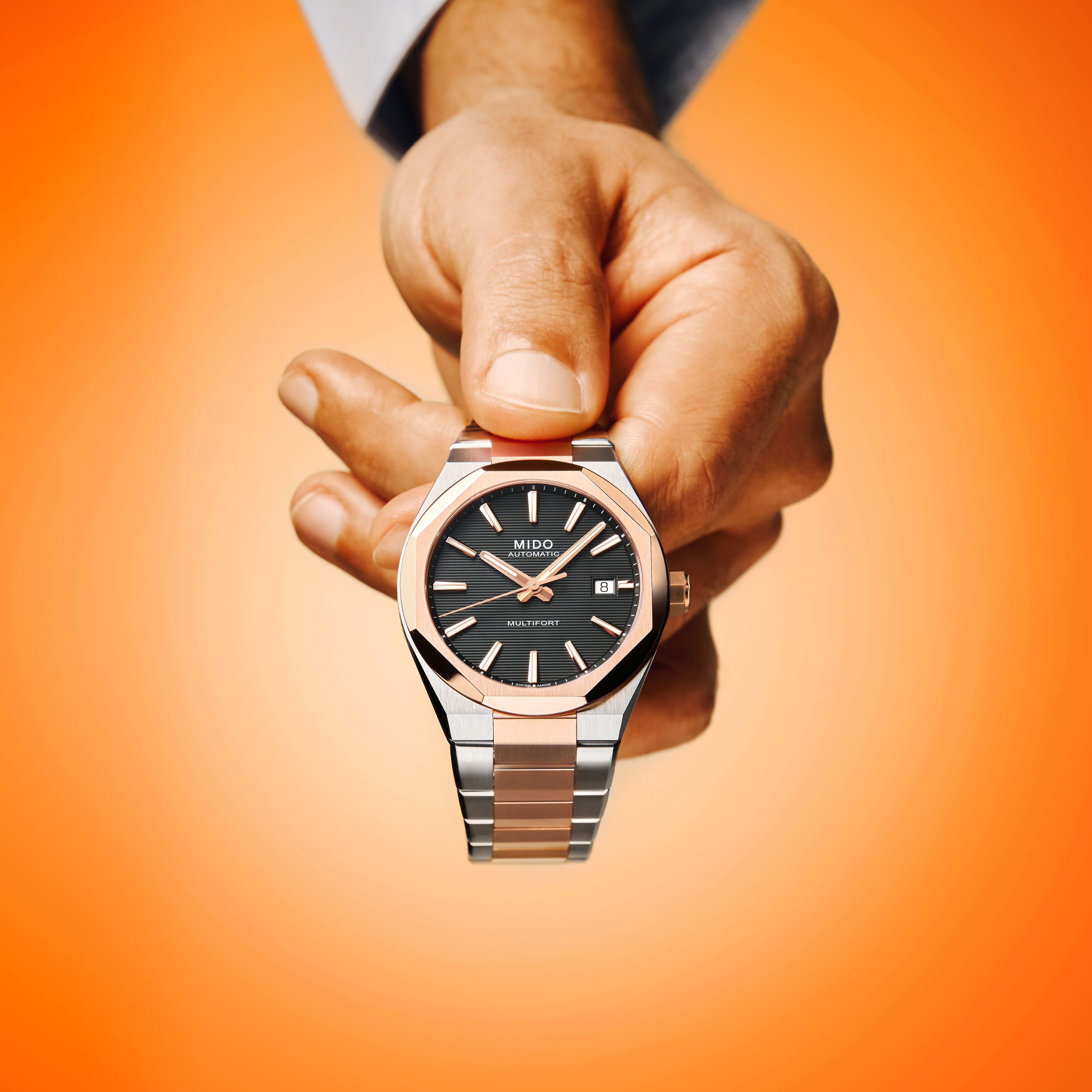 Buy Mido Multifort 8 One Crown - Black Dial | Isetan KL Online