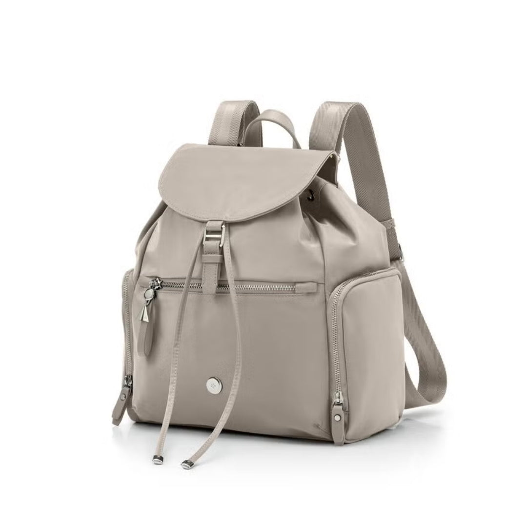 SAMSONITE Karissa Evo Backpack 3 Pkt 1 Buckle (Stone) | Isetan KL Online Store
