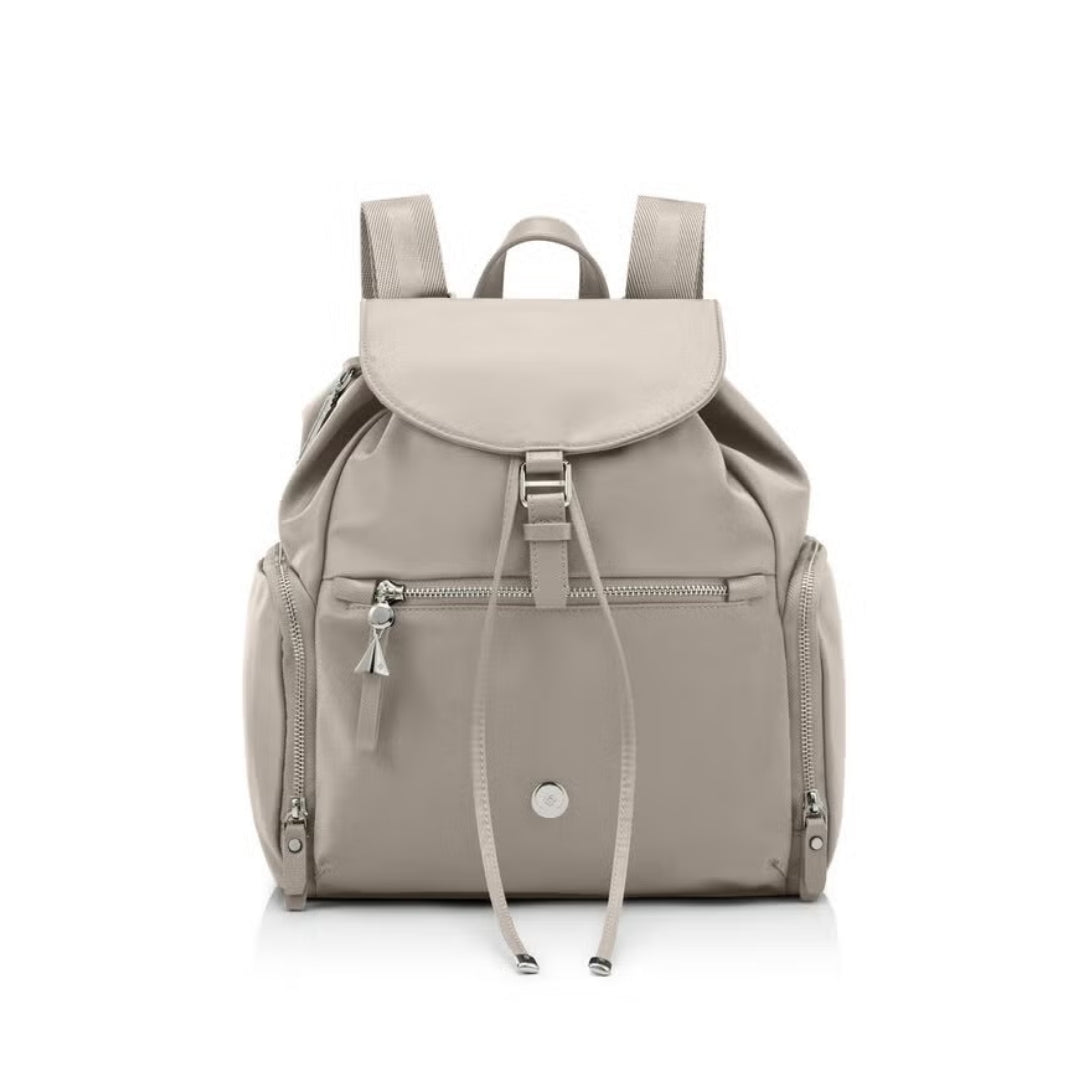 SAMSONITE Karissa Evo Backpack 3 Pkt 1 Buckle (Stone) | Isetan KL Online Store
