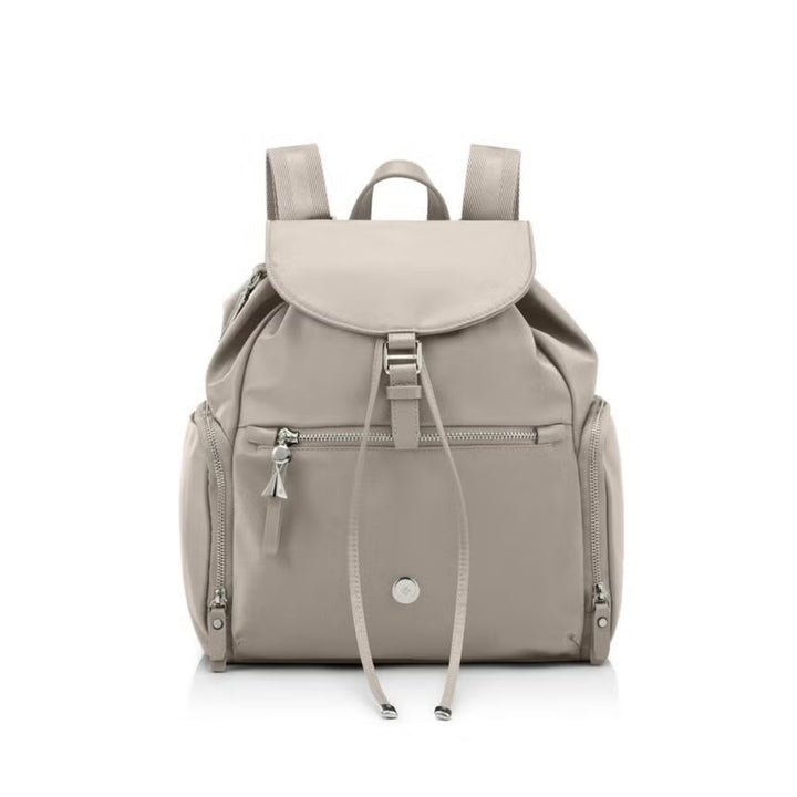 SAMSONITE Karissa Evo Backpack 3 Pkt 1 Buckle (Stone) | Isetan KL Online Store