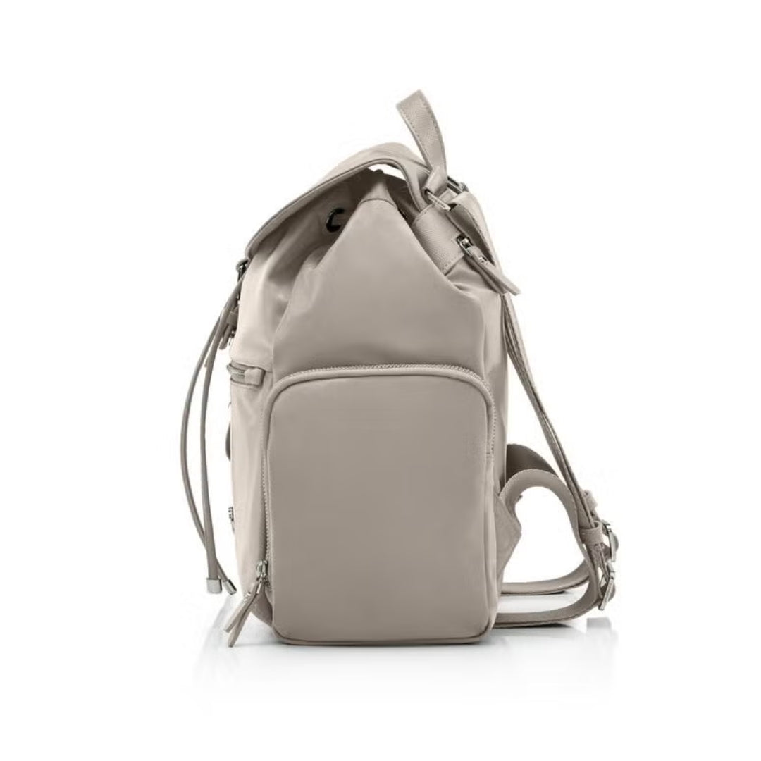 SAMSONITE Karissa Evo Backpack 3 Pkt 1 Buckle (Stone) | Isetan KL Online Store