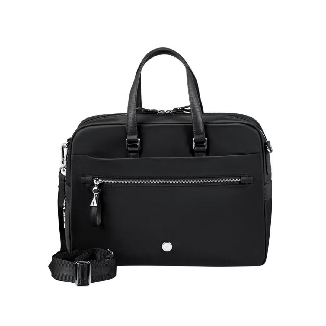 SAMSONITE Karissa Evo Bailhandle 15.6" 2 Comp (Black) | Isetan KL Online Store