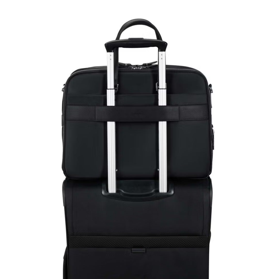 SAMSONITE Karissa Evo Bailhandle 15.6" 2 Comp (Black) | Isetan KL Online Store