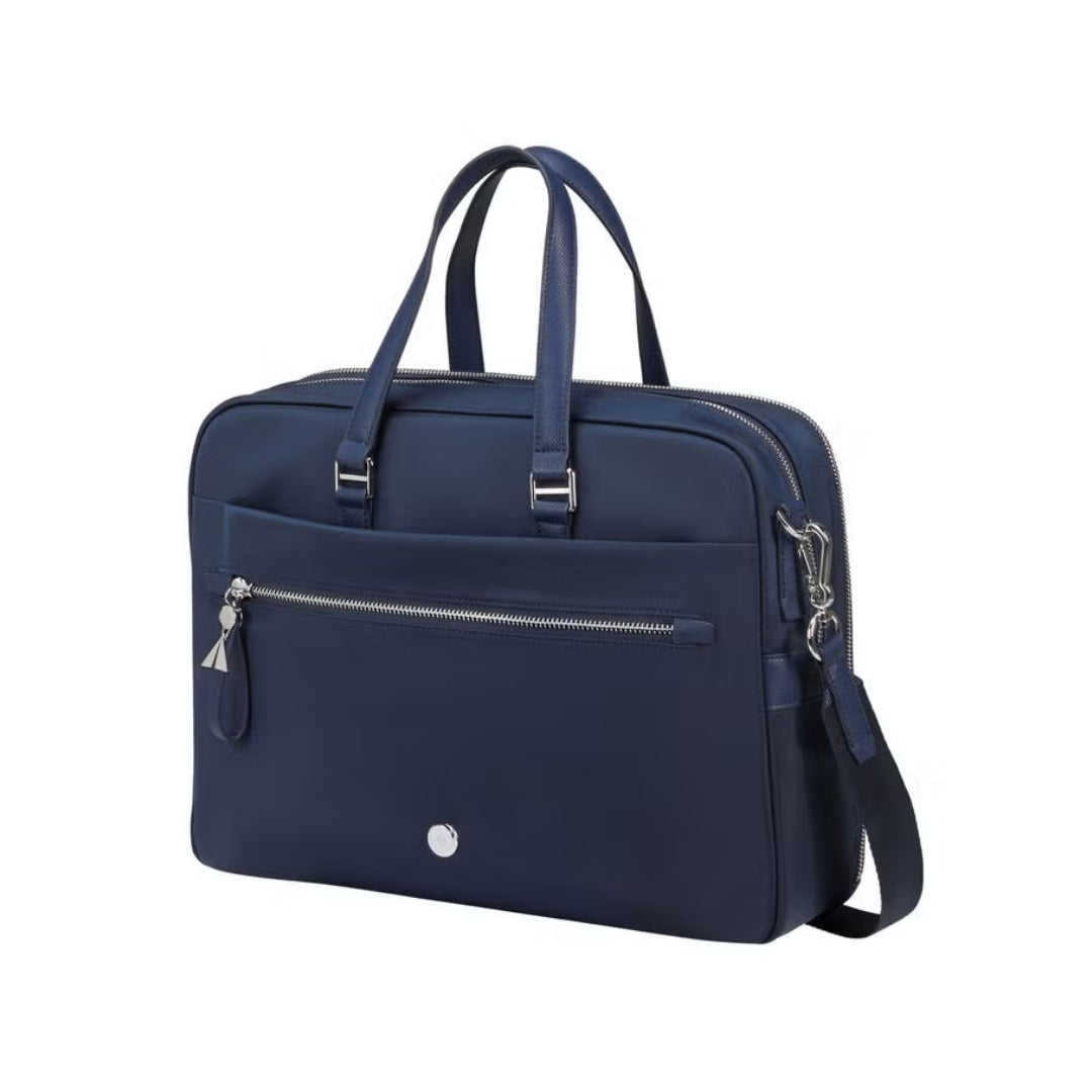 SAMSONITE Karissa Evo Bailhandle 15.6" 2 Comp (Blue Night) | Isetan KL Online Store