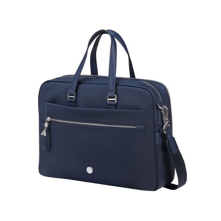SAMSONITE Karissa Evo Bailhandle 15.6" 2 Comp (Blue Night) | Isetan KL Online Store