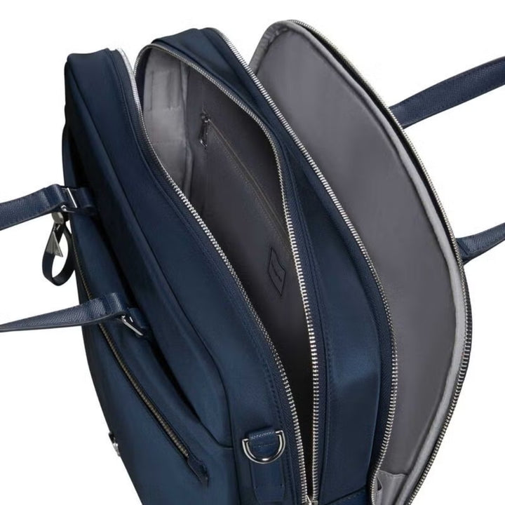 SAMSONITE Karissa Evo Bailhandle 15.6" 2 Comp (Blue Night) | Isetan KL Online Store