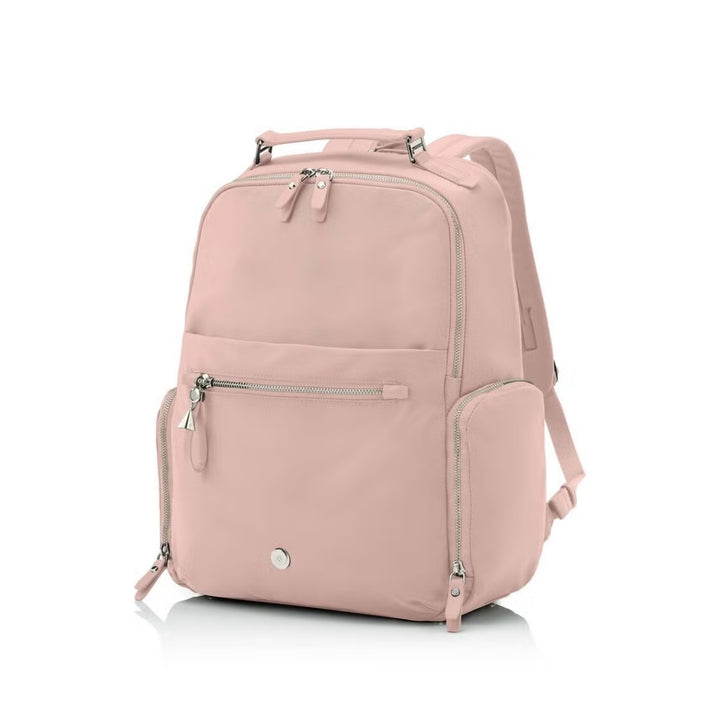SAMSONITE Karissa Evo Round Backpack 15.6" (Soft Rose) | Isetan KL Online Store