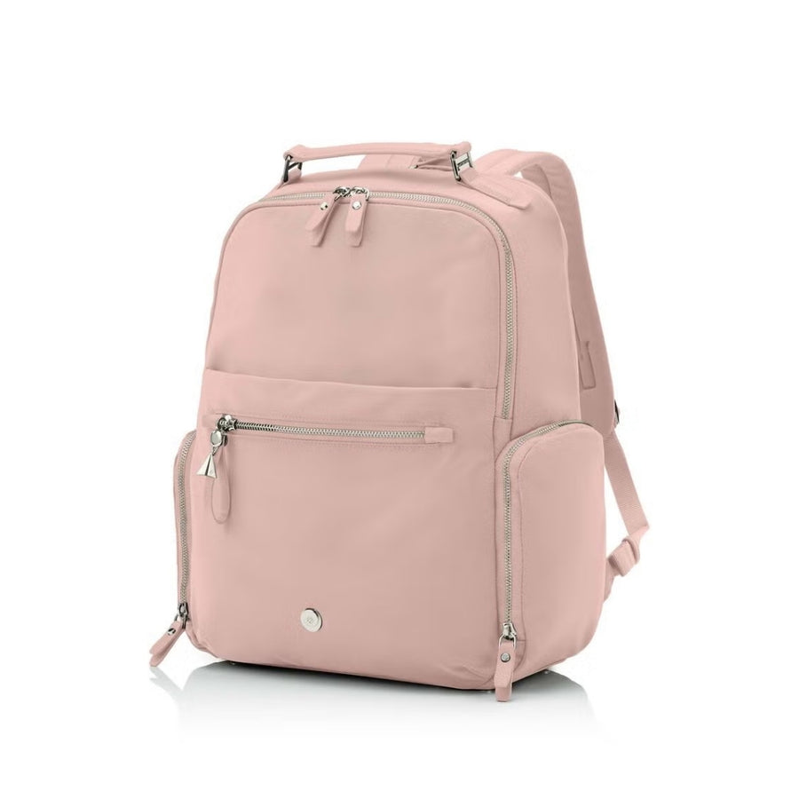 SAMSONITE Karissa Evo Round Backpack 15.6" (Soft Rose) | Isetan KL Online Store