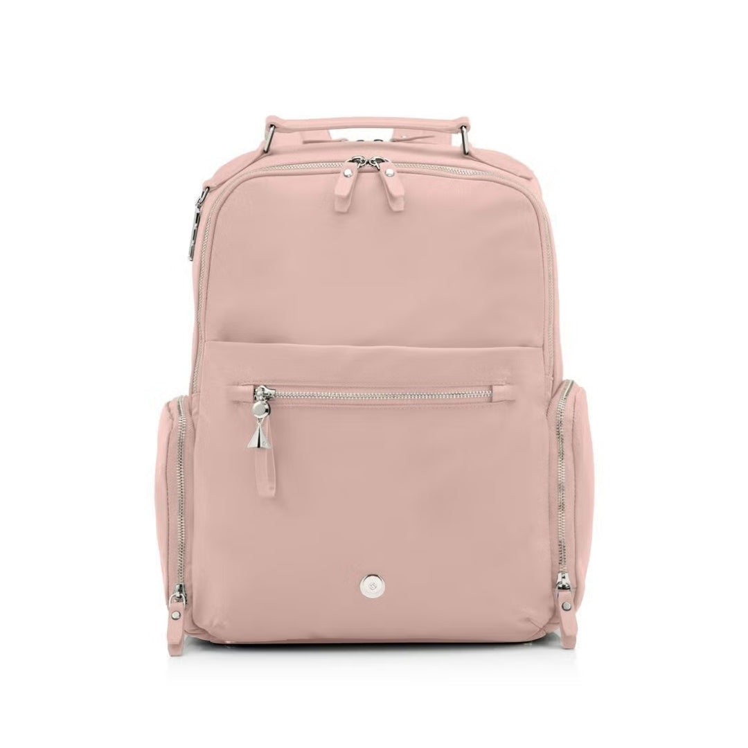 SAMSONITE Karissa Evo Round Backpack 15.6" (Soft Rose) | Isetan KL Online Store