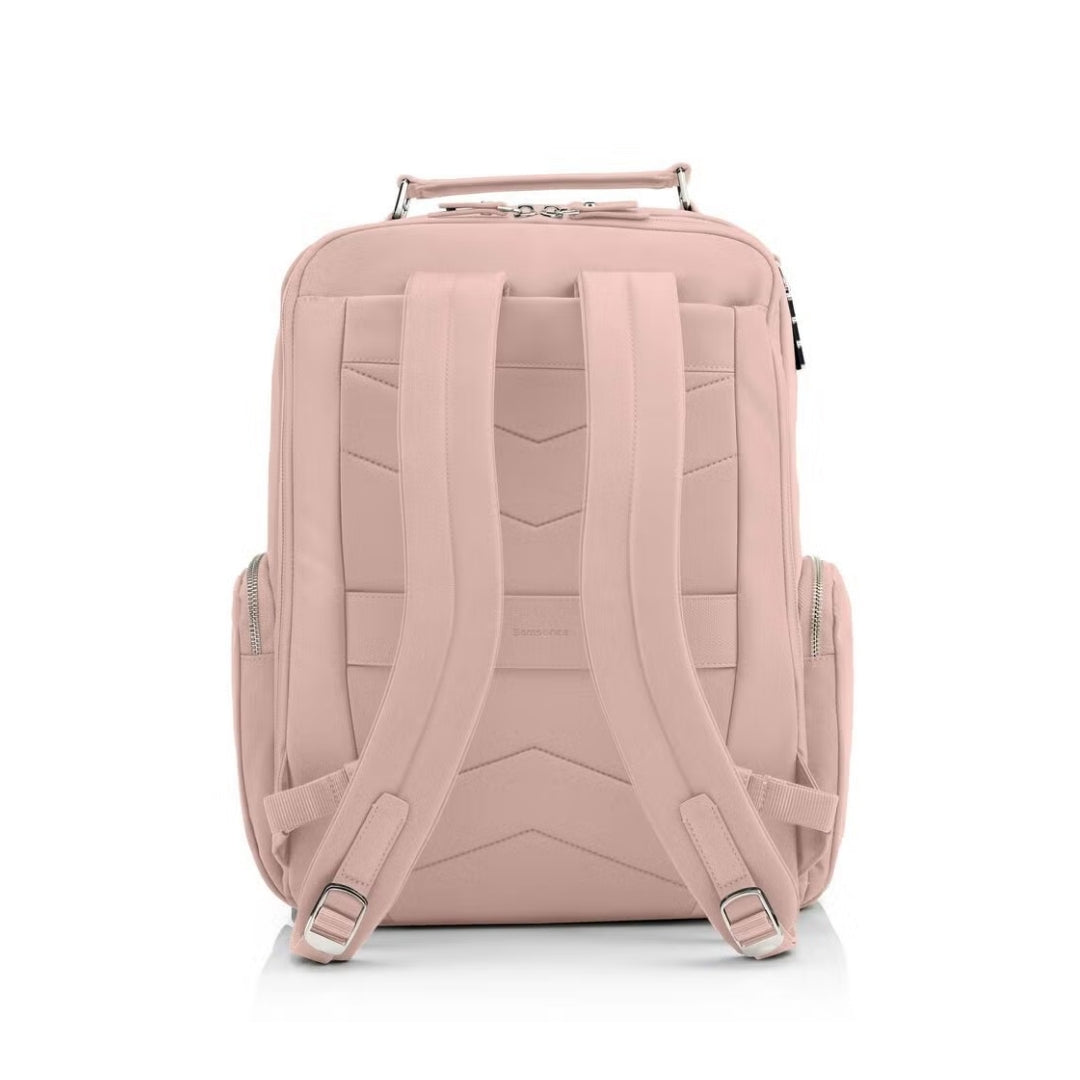 SAMSONITE Karissa Evo Round Backpack 15.6" (Soft Rose) | Isetan KL Online Store