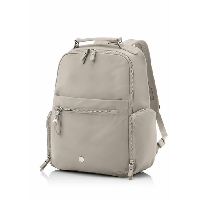 SAMSONITE Karissa Evo Round Backpack 15.6" (Stone) | Isetan KL Online Store