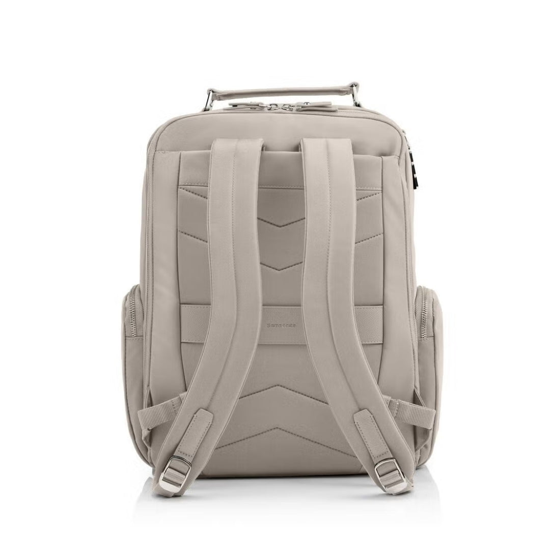 SAMSONITE Karissa Evo Round Backpack 15.6" (Stone) | Isetan KL Online Store