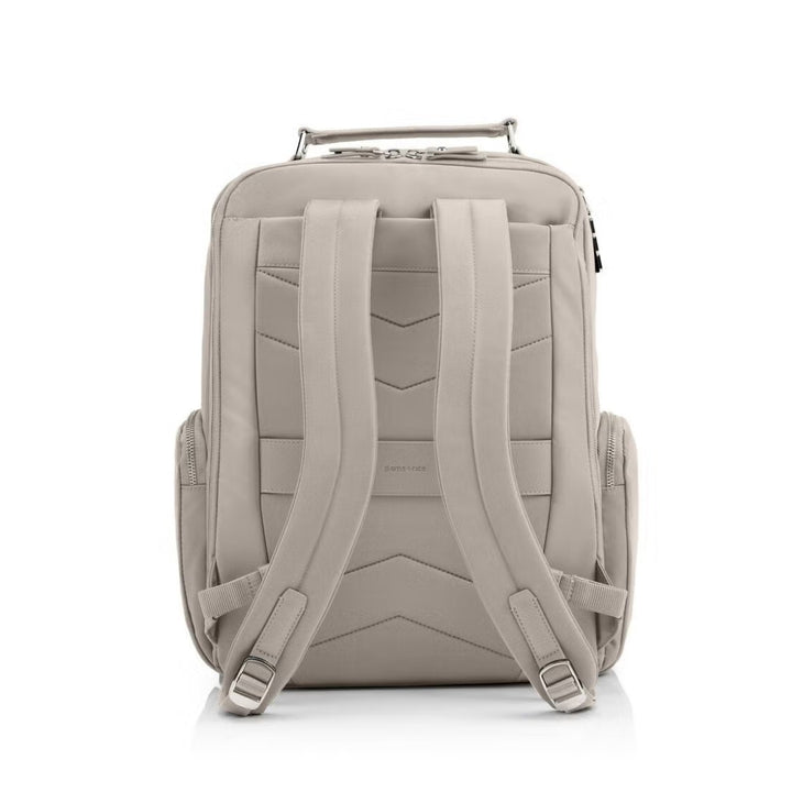 SAMSONITE Karissa Evo Round Backpack 15.6" (Stone) | Isetan KL Online Store