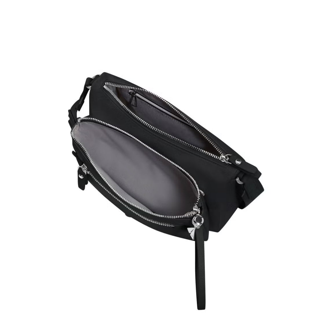 Karissa Evo Shoulder Bag + Pouch (Black)