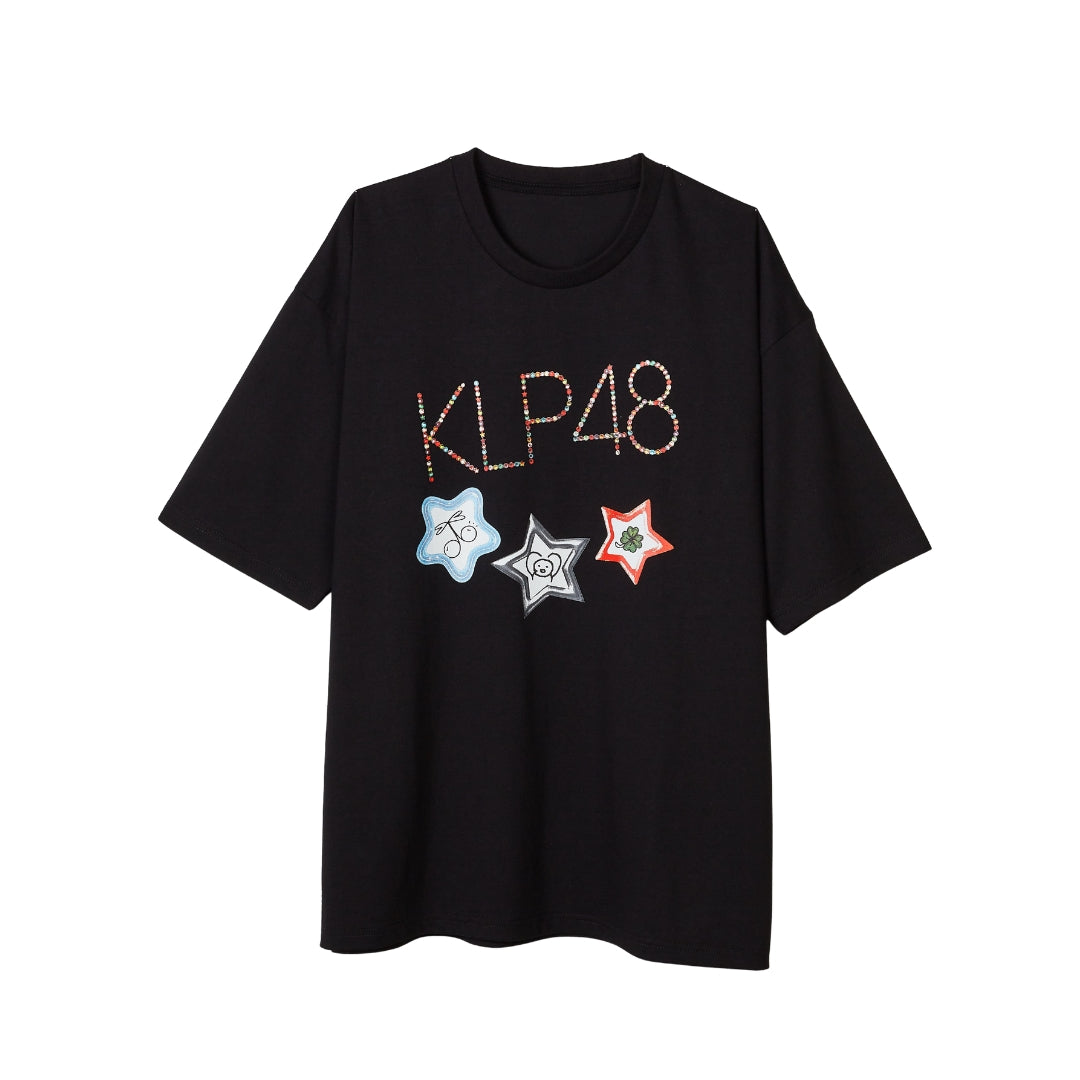 [CDH x KLP48] Oversized Doodles Tee