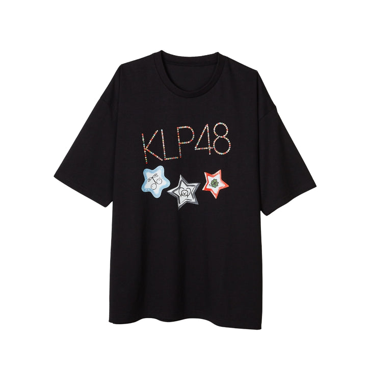 [CDH x KLP48] Oversized Doodles Tee