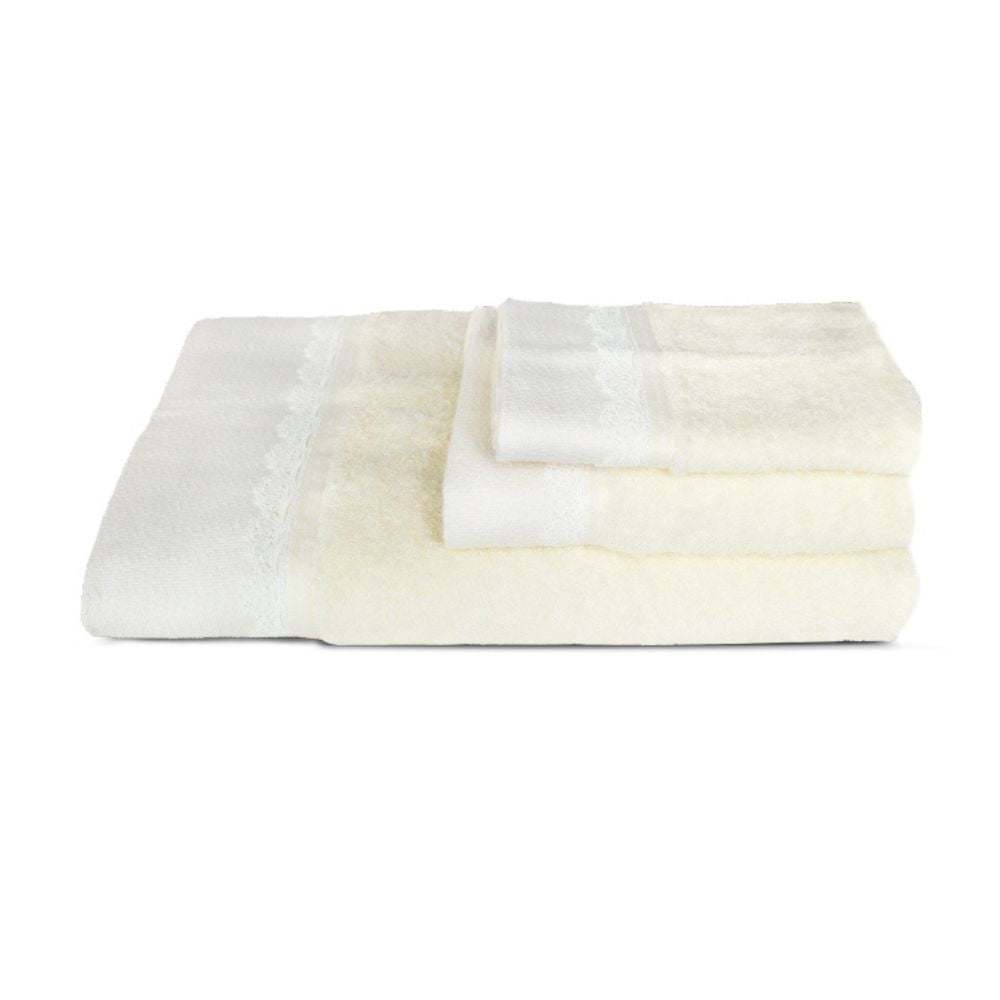 100% Cotton Lace Towel - Bath Towel