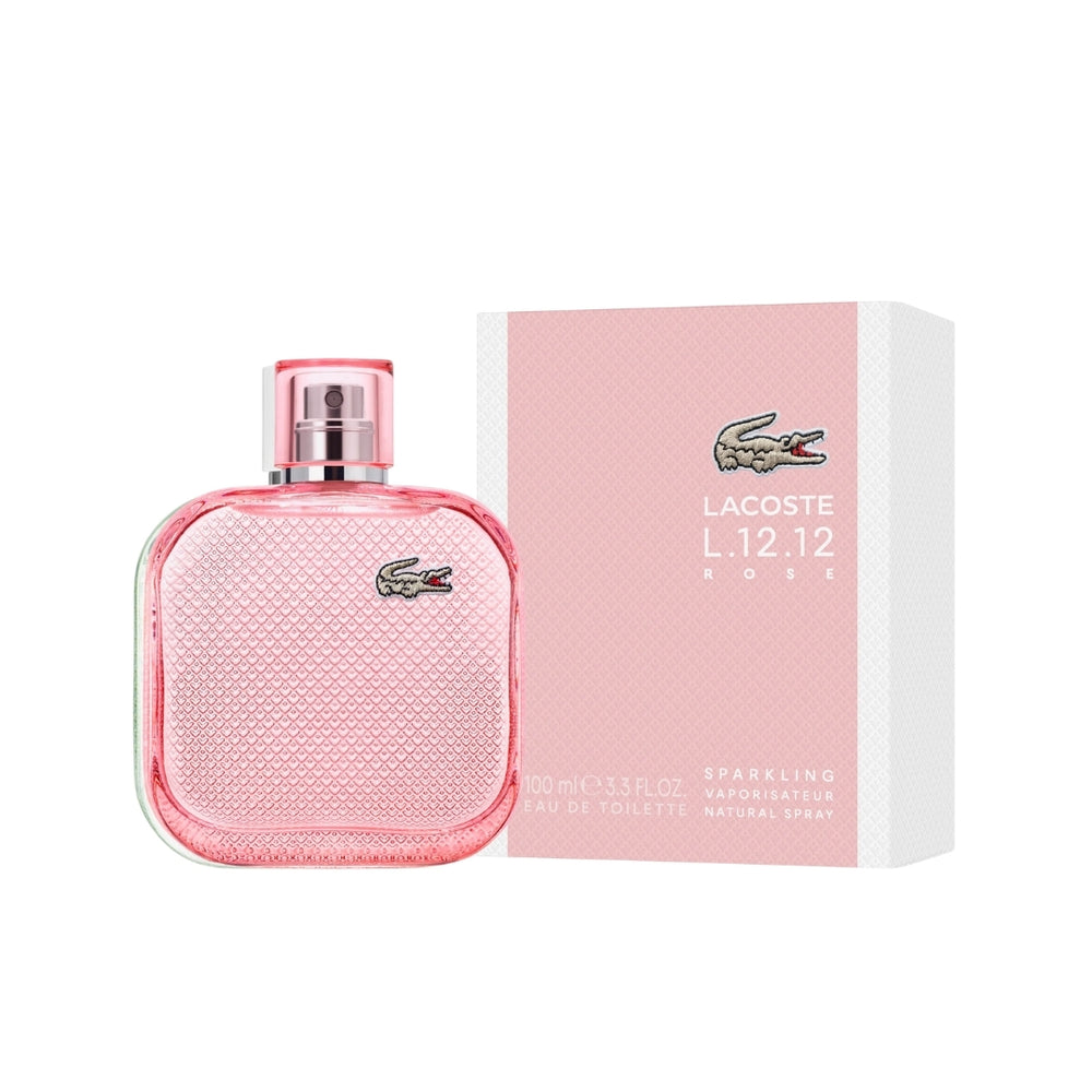 LACOSTE L.12.12 Rose Sparkling EDT 100ml | Isetan KL Online Store