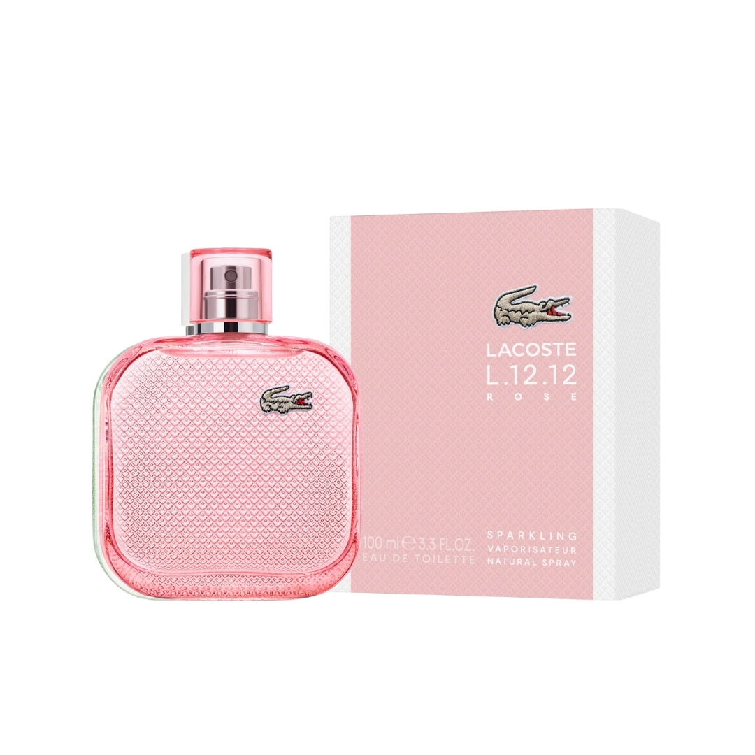 LACOSTE L.12.12 Rose Sparkling EDT 100ml | Isetan KL Online Store
